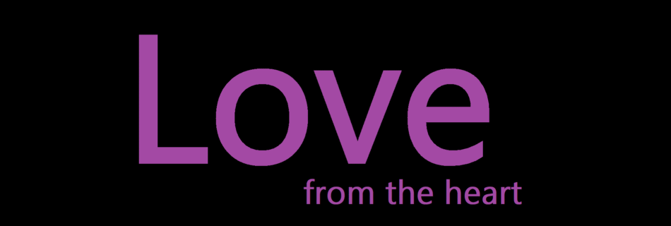 Love from the heart